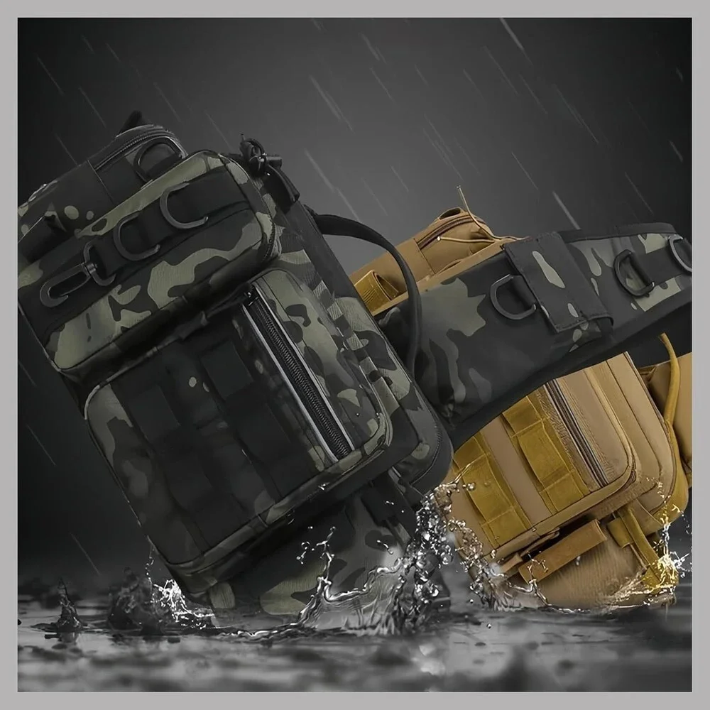 Sling Lure Fishing Tackle Bag Shoulder Pack Case Tackle Waist Fanny Bag